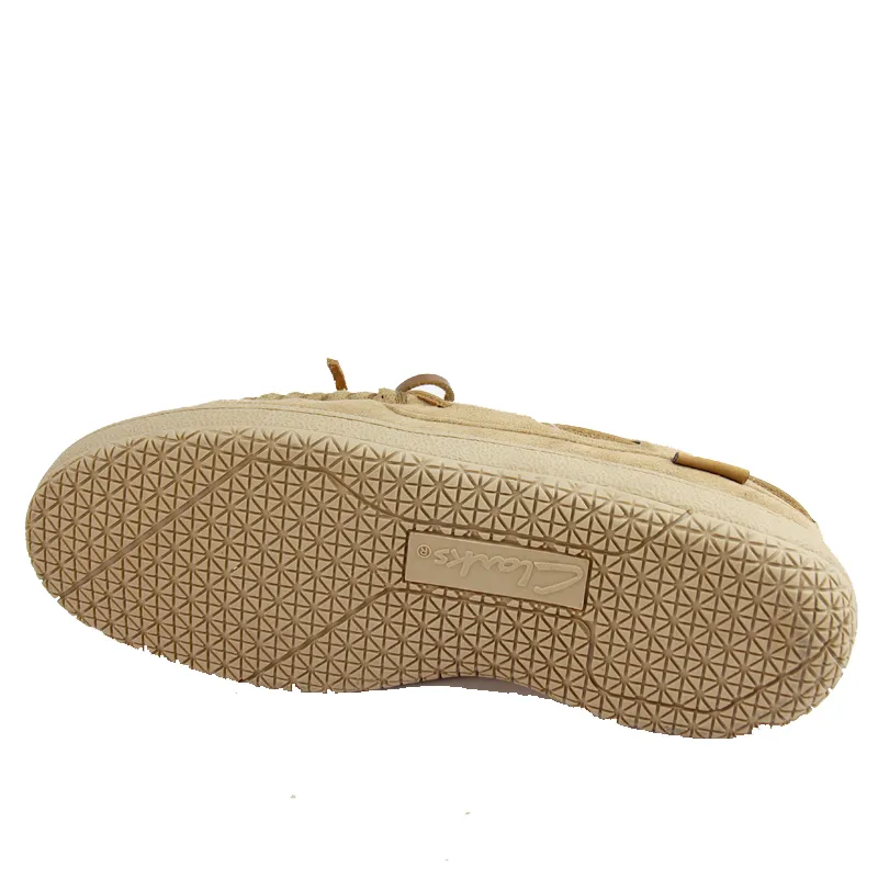 Classic Mens suede moccasin slippers with lace tied