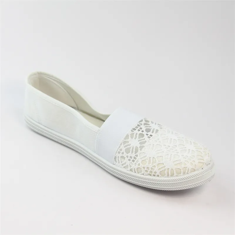 Women's  fashin solid color lace casul shoes