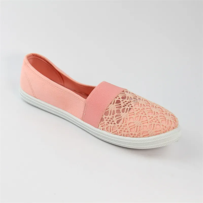 Women's  fashin solid color lace casul shoes