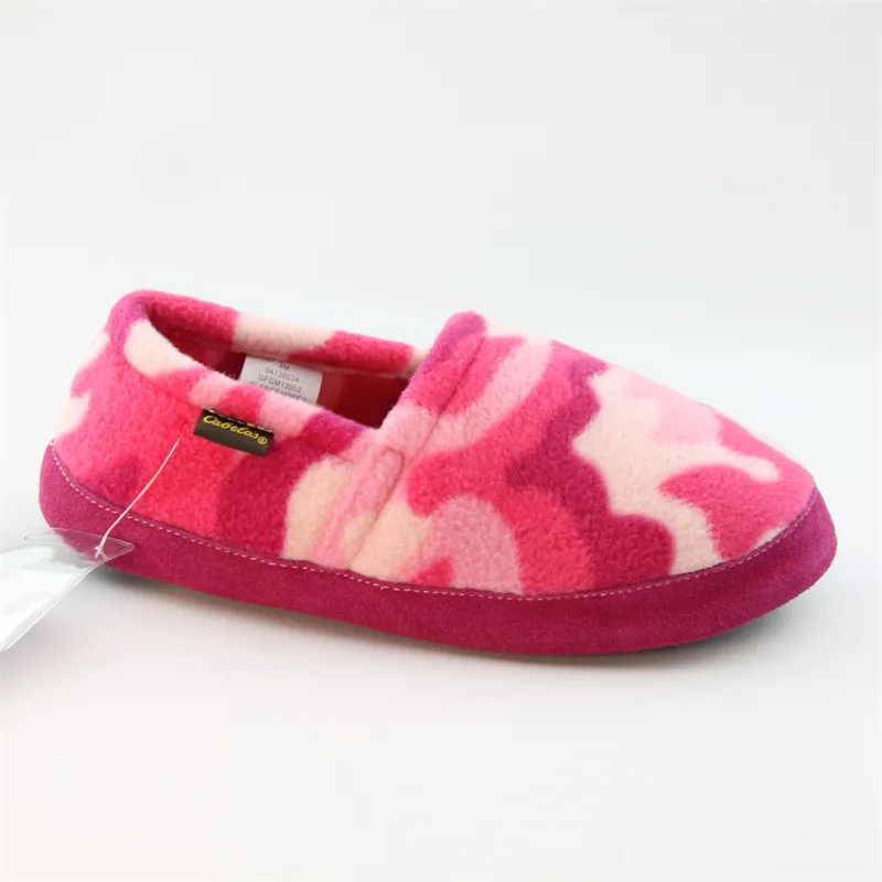 Boy's & Girls Pink Camo slippers