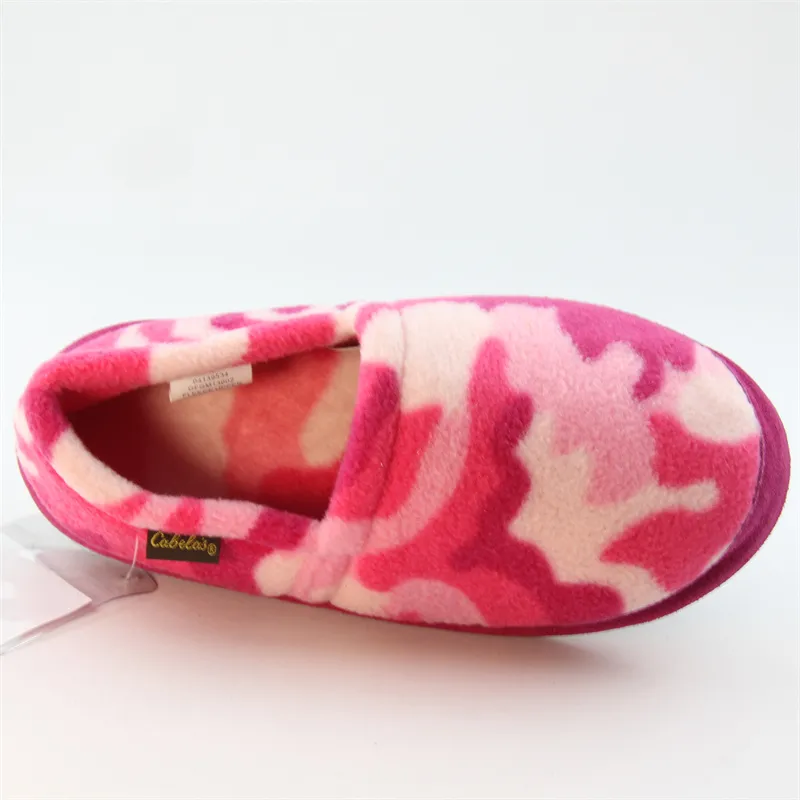 Boy's & Girls Pink Camo slippers