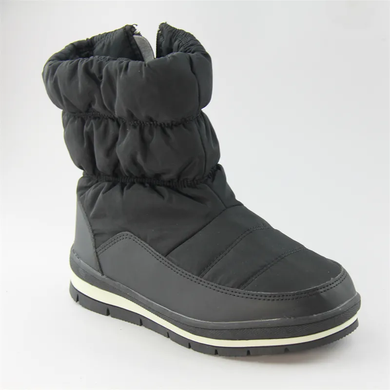 Womens Waterproof Nylon Midcalf Snow Boots