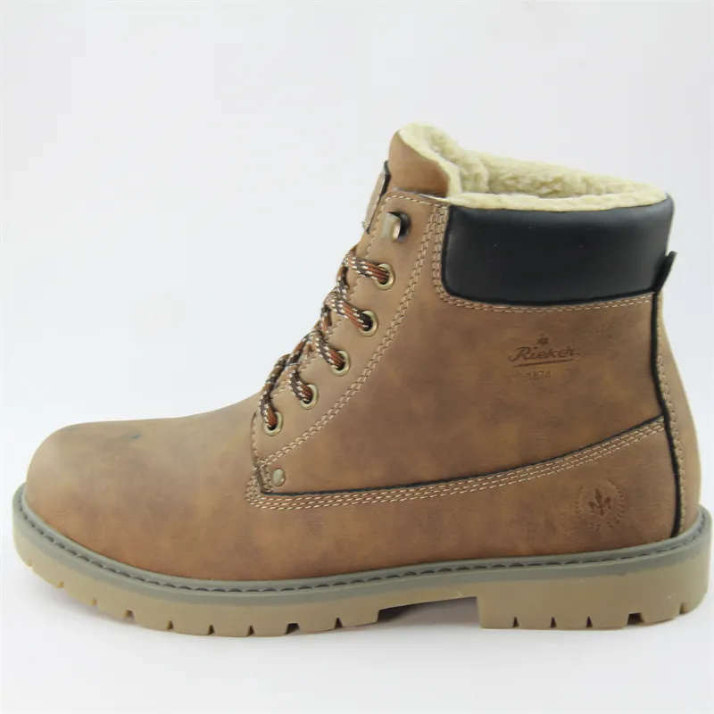 Classic Mens Ancle Arch Boots Nylon Lace-up Boots