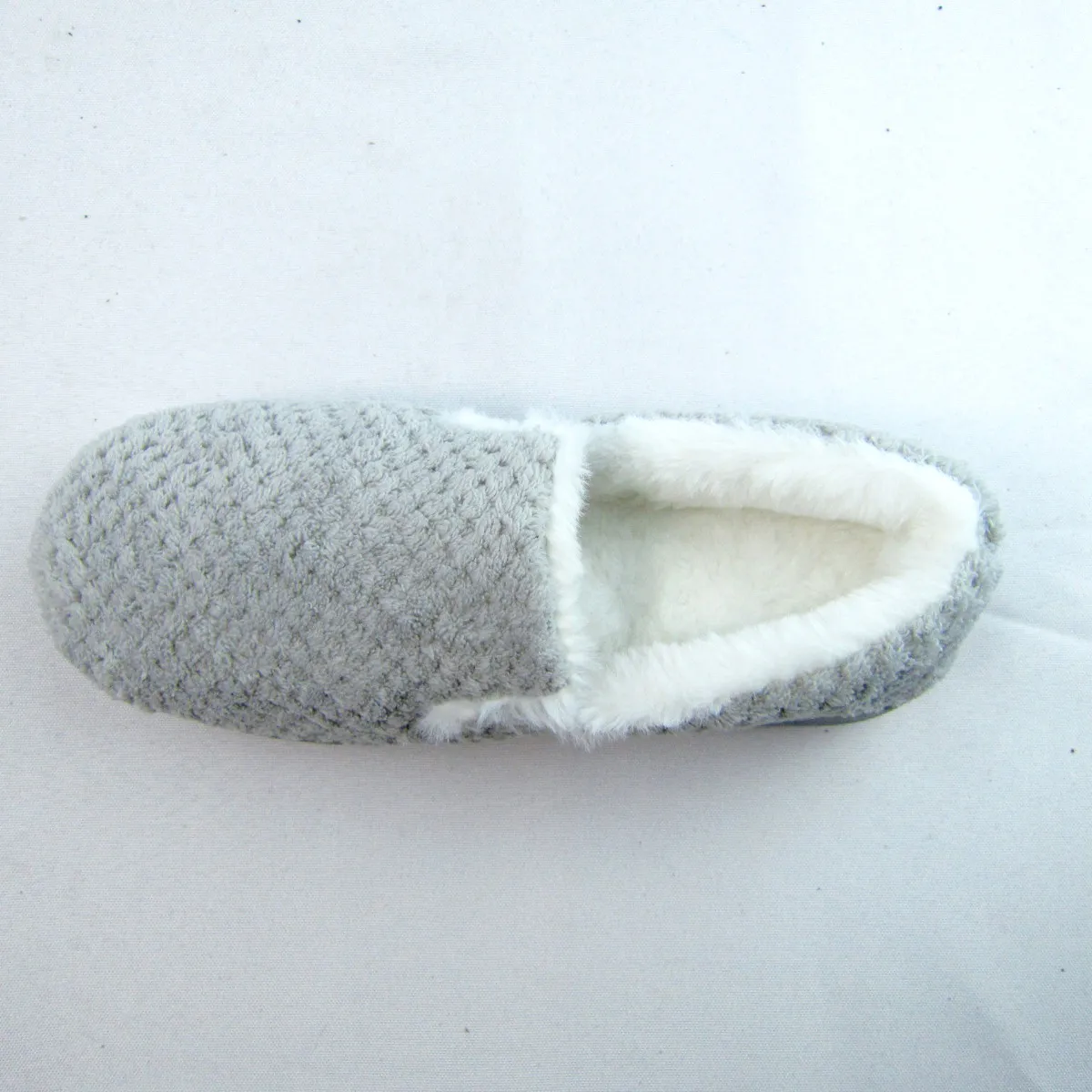 Womens Soft Plush House  Slippers with back closure flats slippers