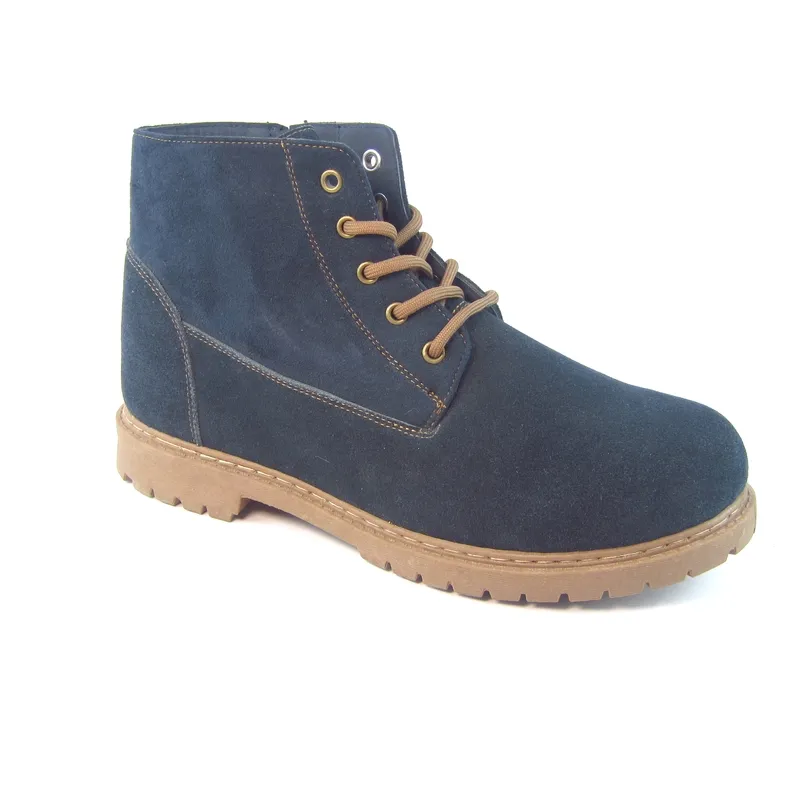 Mens Suede leather ankle Boots durable hiking boots