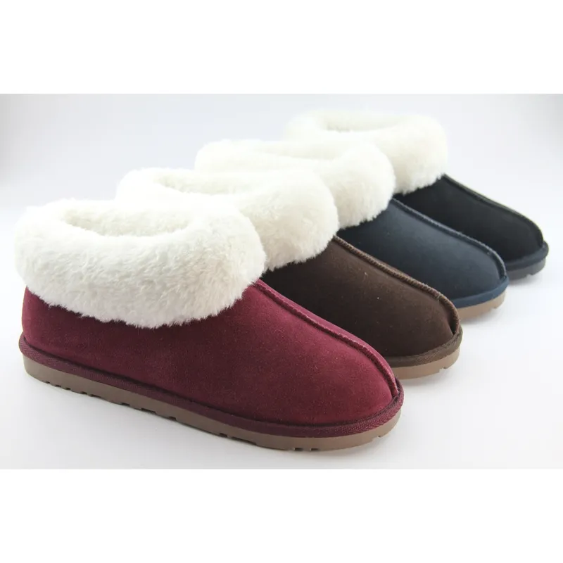 Classic Women’s Suede Boots Slip-on Snow boots