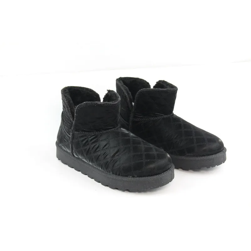 Women's Mini Boots Short Winter Snow Nylon Boots