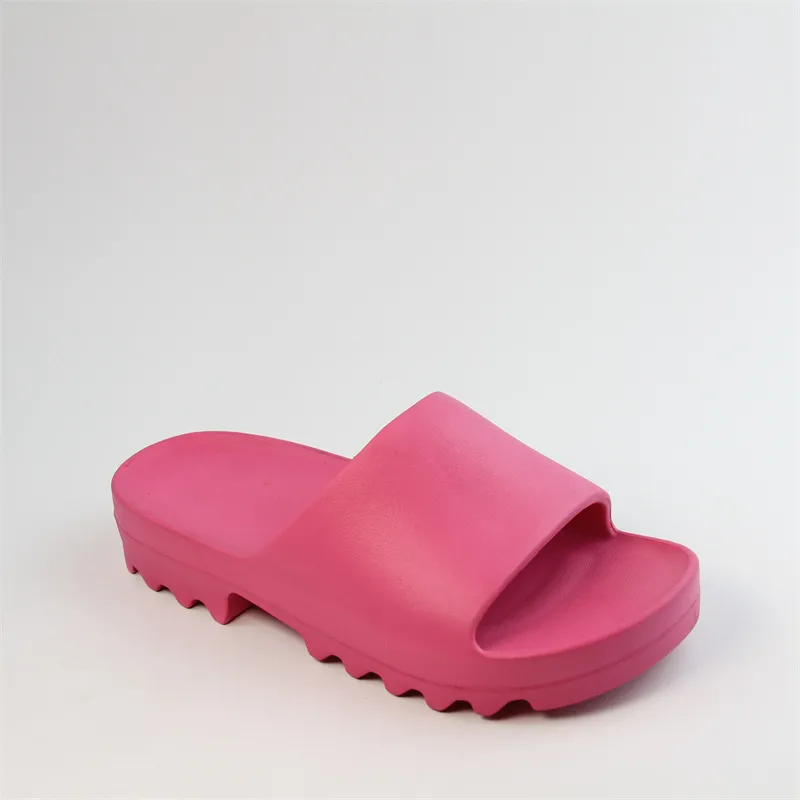 Womens Thick outsole slide slippers EVA shower slipper beach sandals