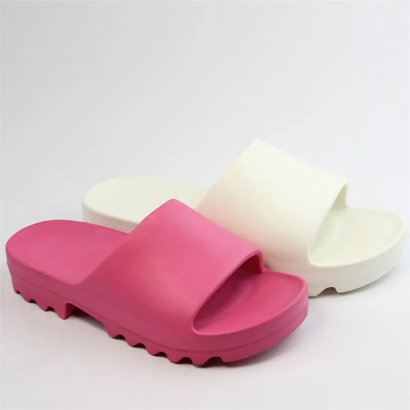 Womens Thick outsole slide slippers EVA shower slipper beach sandals