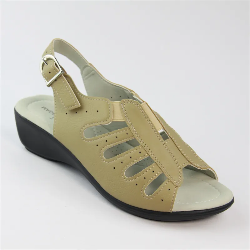 Womens Straps Sandals low wedge Summer Sandals