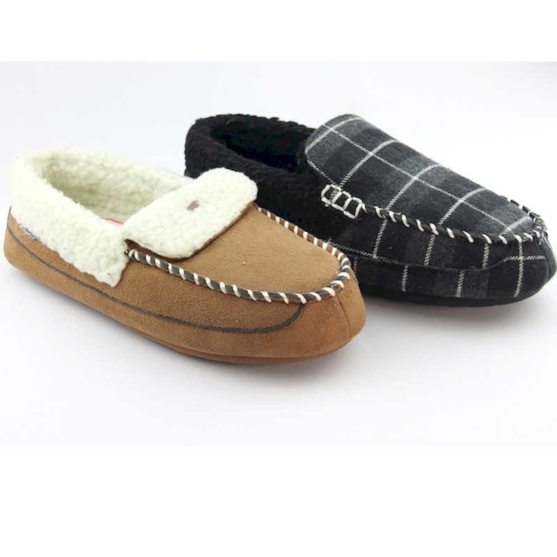 Men&#039;s Microsuede Venetian Moccasin Winter slippers