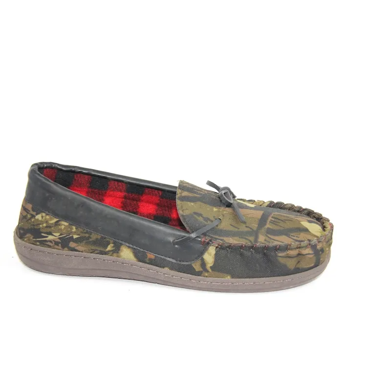 Men's Camo Winter House slippers Mens moccasin