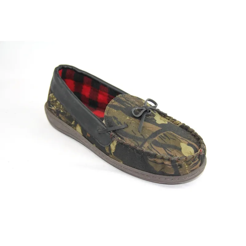 Men's Camo Winter House slippers Mens moccasin