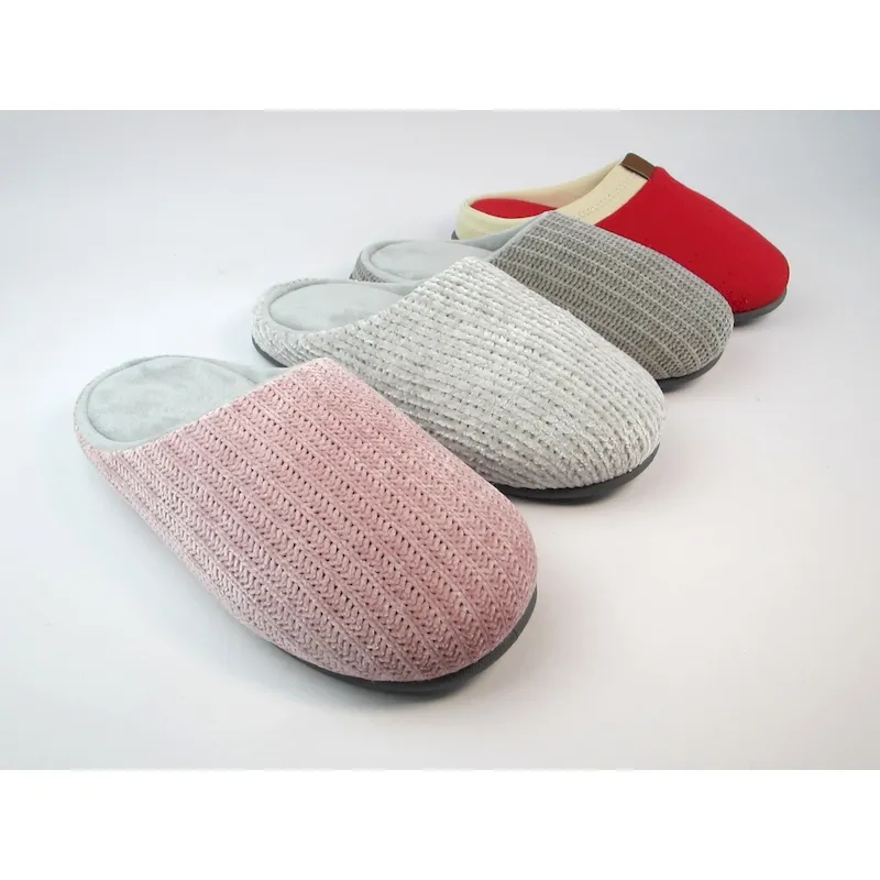 Unisex Slipper Winter House Shoes Chenille Indoor Slippers