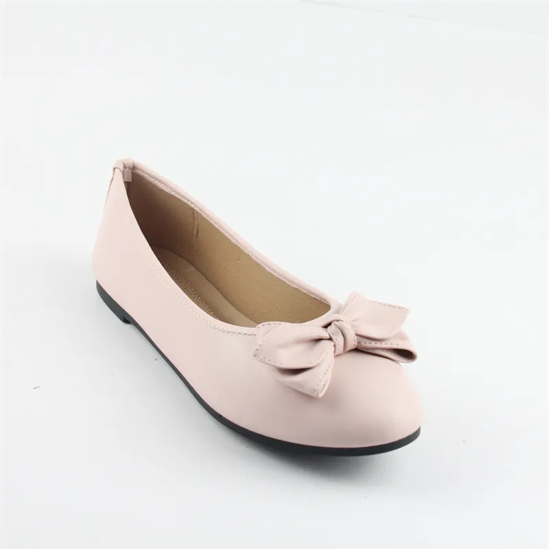 Womens Pink Pumps Shoe Dating Wedding Flats Cozy Round Toe Ballet Flats Shoe for Lady