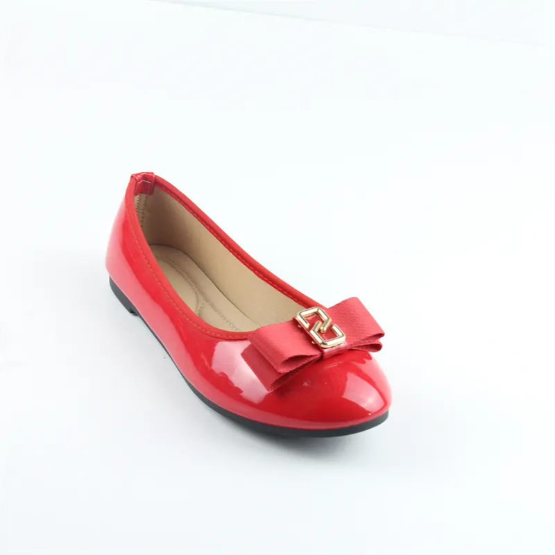 Women's Flat Elegant Bow ballet flats  Red Wedding Shoes