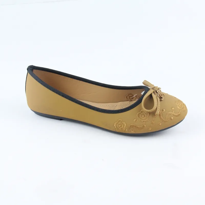 Women Faux suede leather Ballet Flats Loafers Bowknot Stylish flats shoes