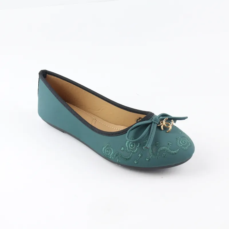 Women Faux suede leather Ballet Flats Loafers Bowknot Stylish flats shoes