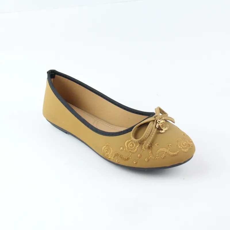 Women Faux suede leather Ballet Flats Loafers Bowknot Stylish flats shoes