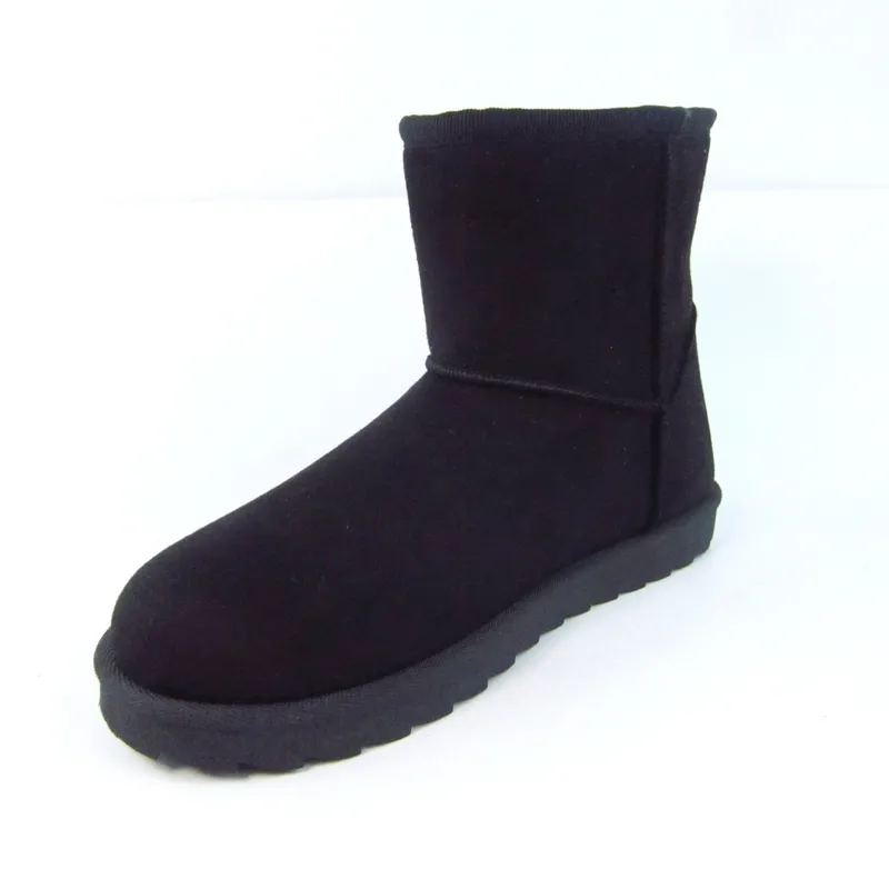 Unisex Winter Snow Boots Microsuede Mini Boots Short calf Boots