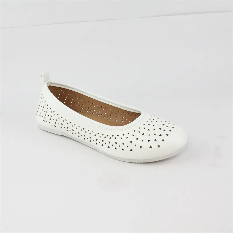 Ladies Flat shoes Ballets shoes PU leather slip on shoes