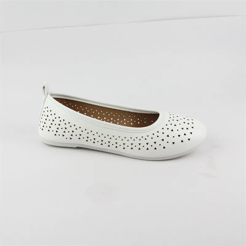 Ladies Flat shoes Ballets shoes PU leather slip on shoes