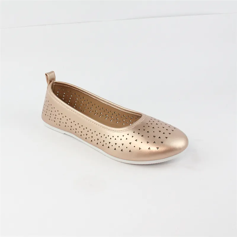 Ladies Flat shoes Ballets shoes PU leather slip on shoes