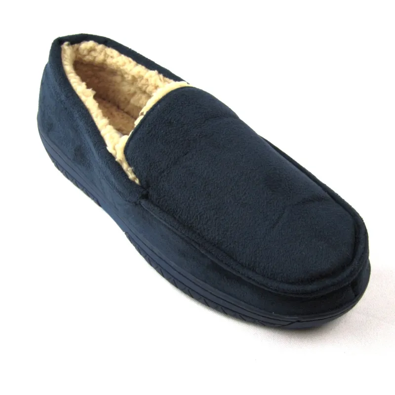 Mens Waffle Venetian Slippers Casual Flat loafer shoes