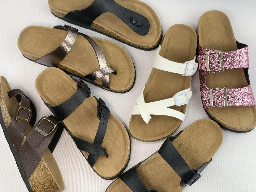 Don't miss out on the hot sales of these strappy cork sandals!