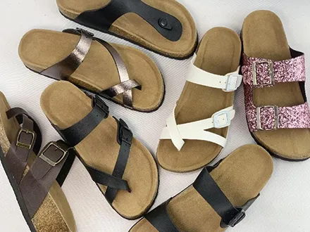 Don't miss out on the hot sales of these strappy cork sandals!