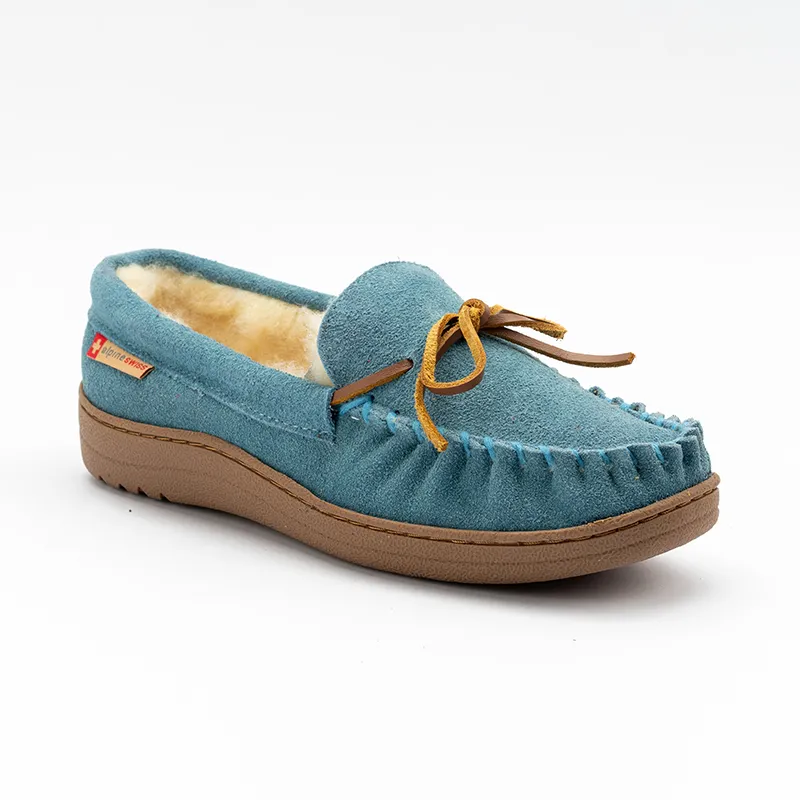 Men’s &Women’s Cowsuede moccasin slippers