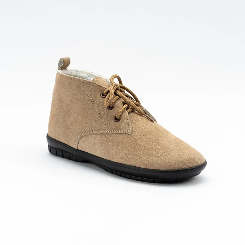 Men’s Suede Leather lace-up Ankle Boots Casual shoes