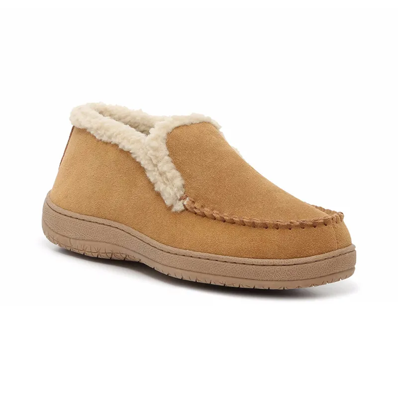 Men’s Suede Leather Moccasin Ankle Boots