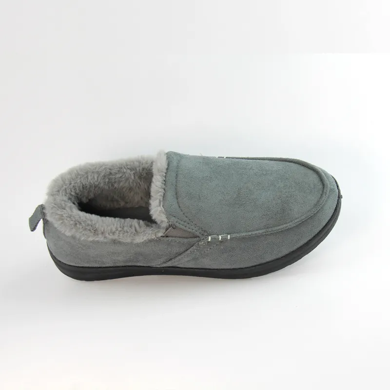 Men’s Faux Suede Moccasin Slippers Slip-on