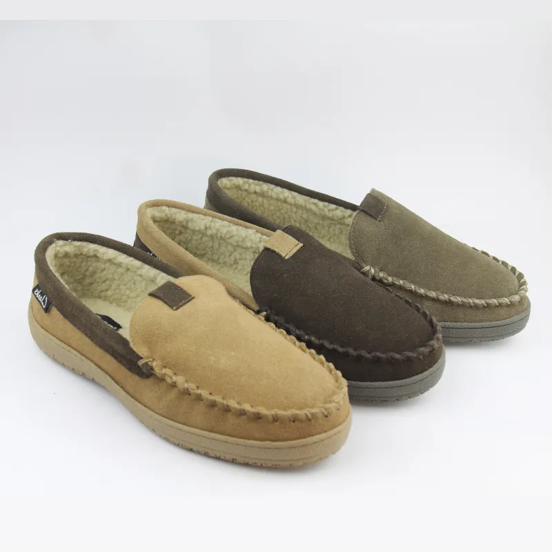 Fashion trends Mens suede venetian moccasin slippers