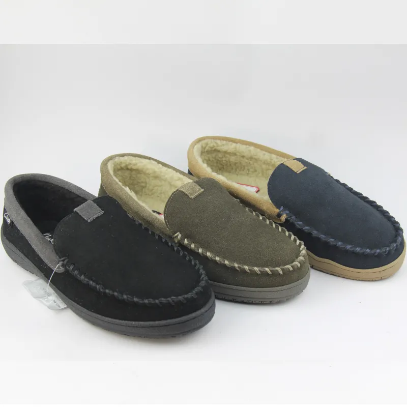 Fashion trends Mens suede venetian moccasin slippers