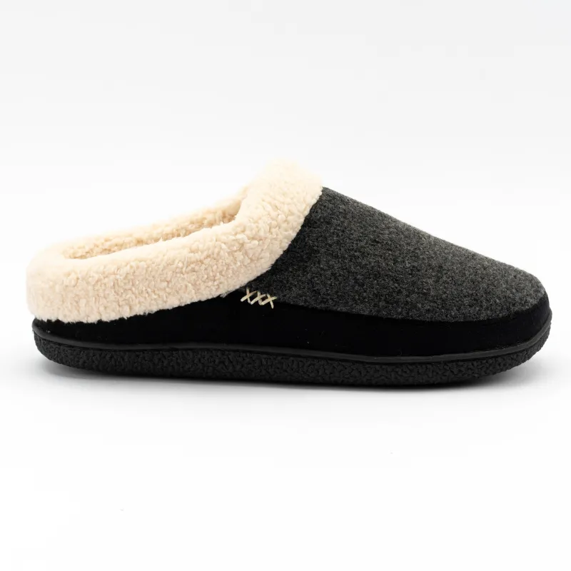 Men's Felt Clog Slippers Comfort House Shoes