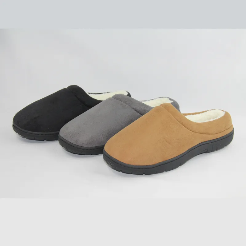 Men’s microsuede clog Slip-on Slippers Ultra Light house slippers