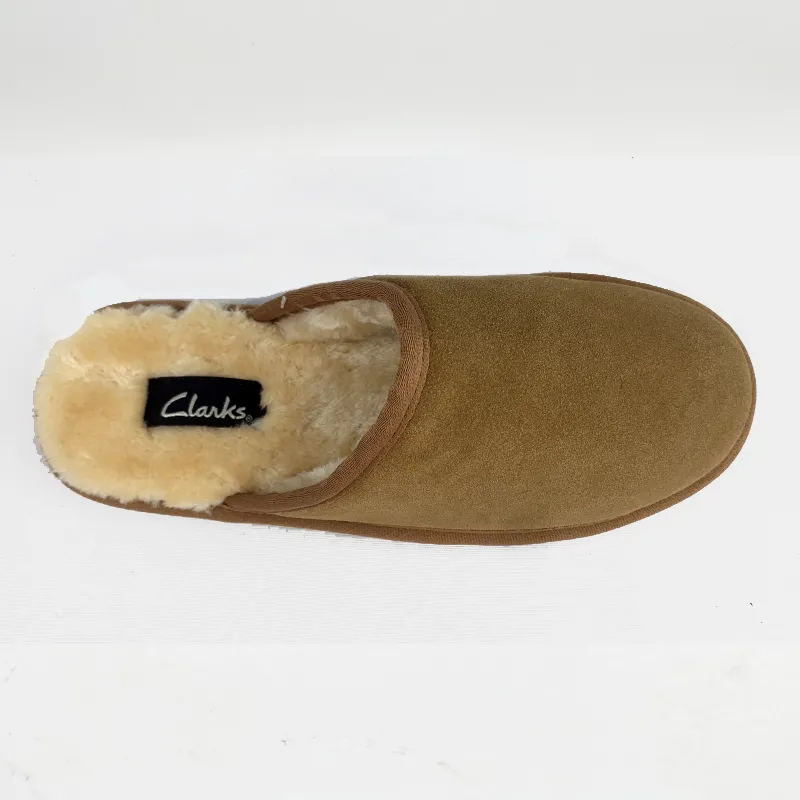 Classic Men’s slip on cowsuede Scuff Slippers