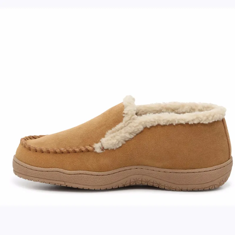 Men’s Suede Leather Moccasin Ankle Boots