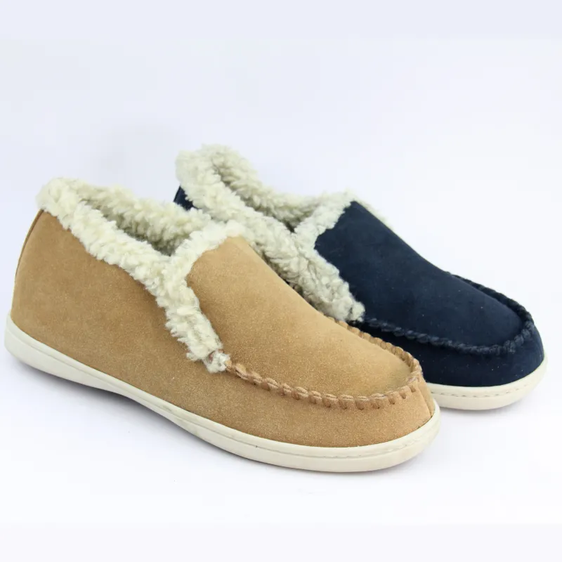 Men’s Suede Leather Moccasin Ankle Boots