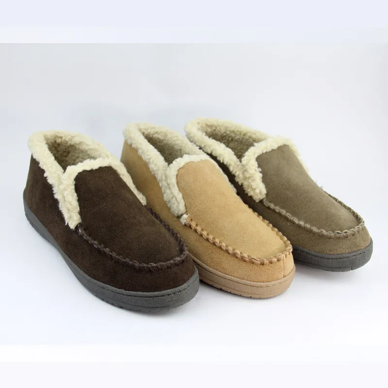 Men’s Suede Leather Moccasin Ankle Boots