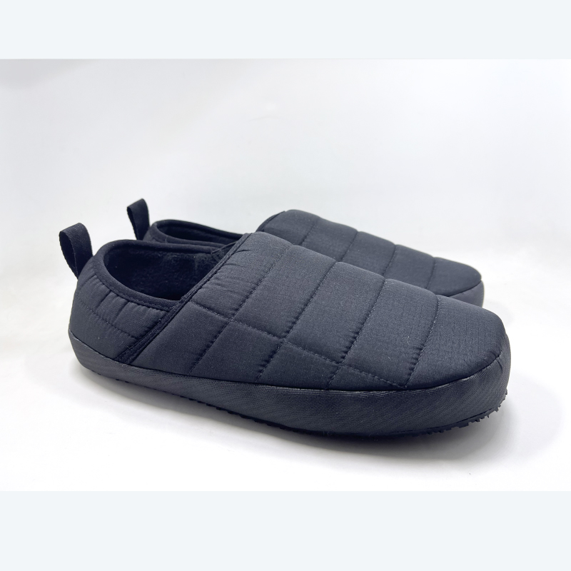 Men&#039;s  Mule Slippers Nylon Puffy slipper slip-ons casual shoes