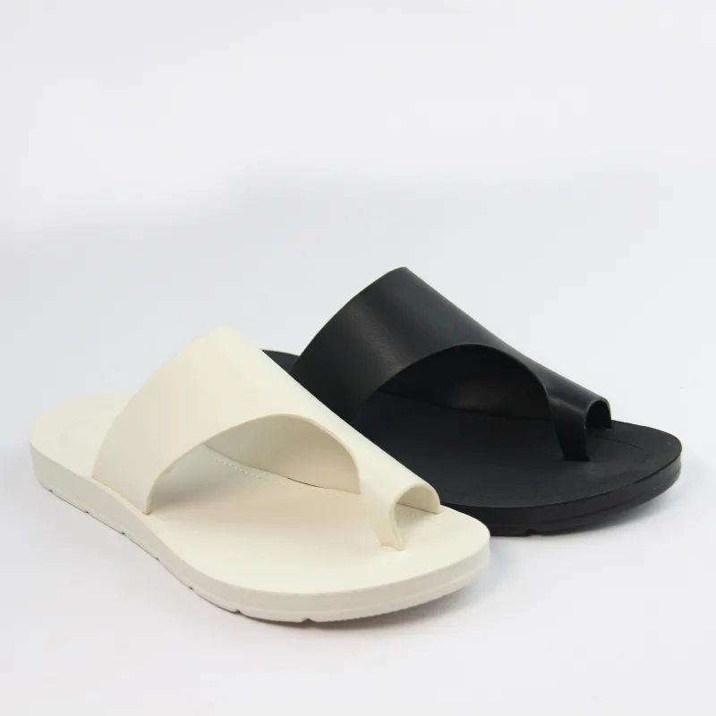 Womens Minimalist Cut Out Design Thong Sandals