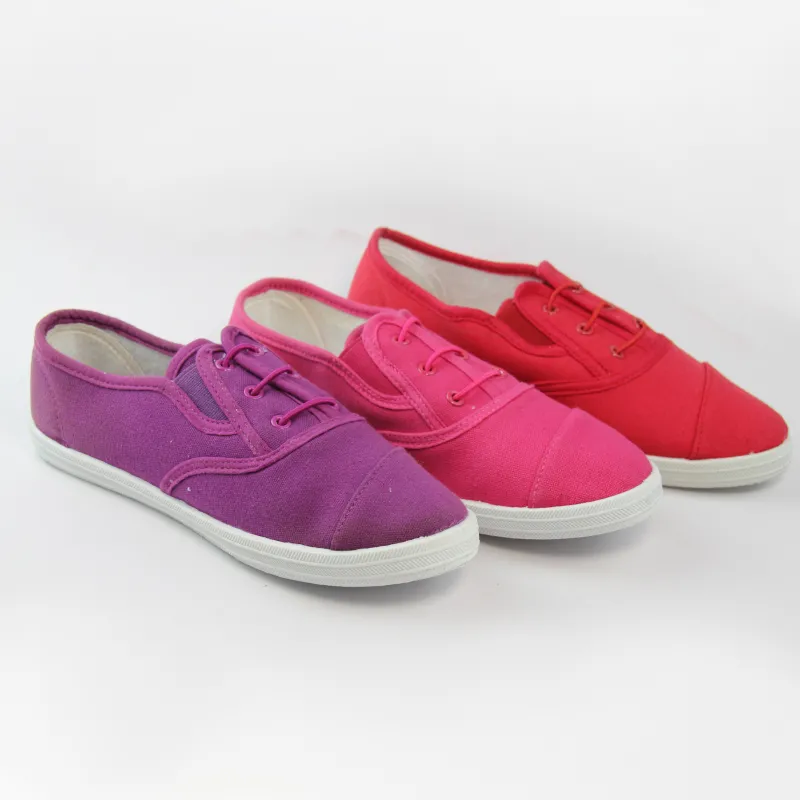 Women's No Tie Canvas Sneakers