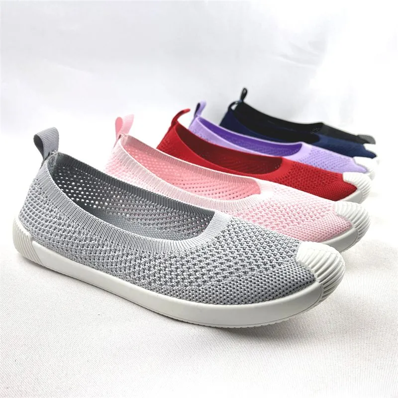 Ladies Comfort Flyknit Casual Sneaker Trainers