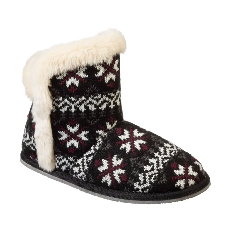 Womens Comfort knit boots house slippers