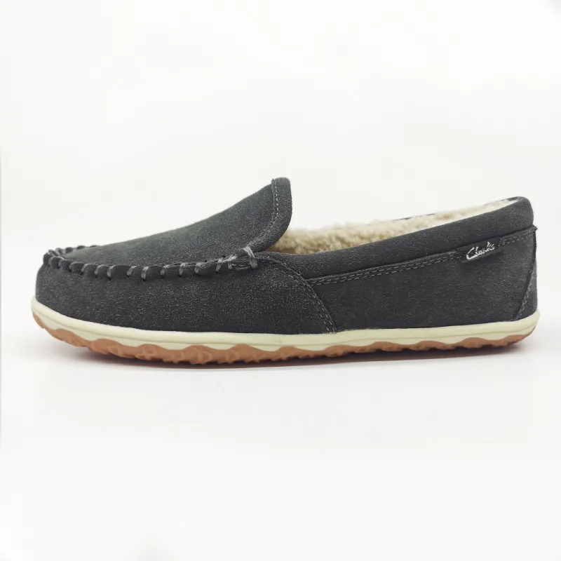 Mens suede venetian moccasin slippers outdoor slippers