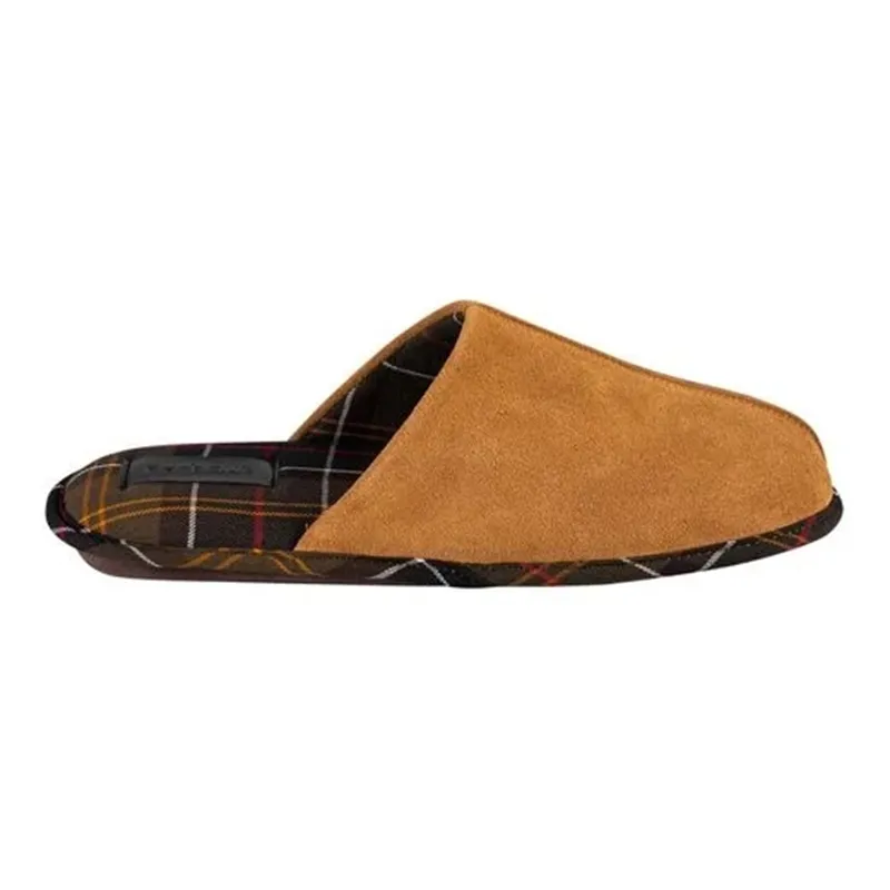 Brand Unisex Suede Leather Slippers  indoor scuff slippers