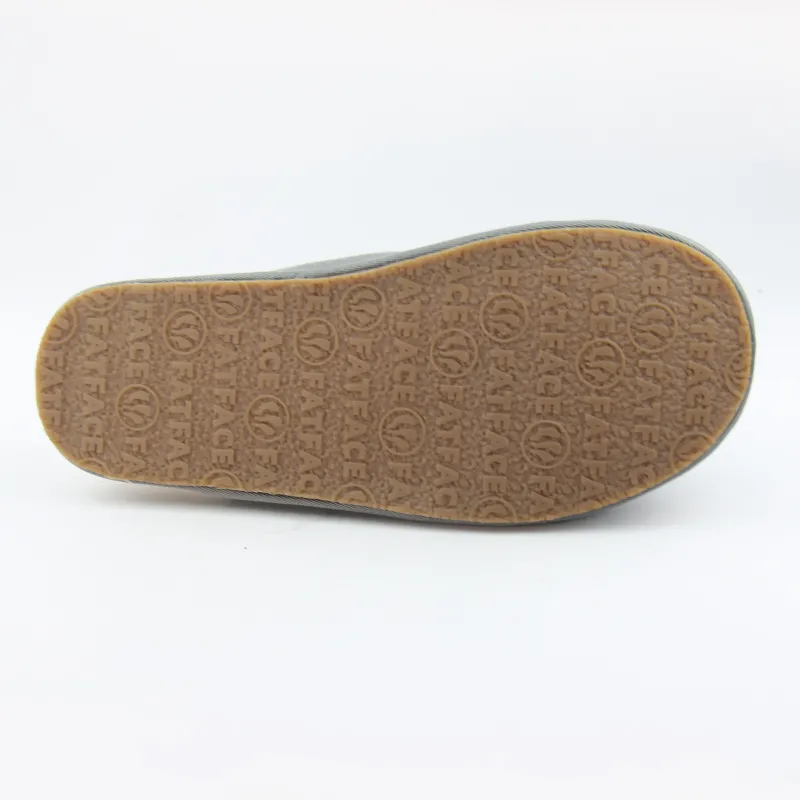 High quality Men's Leather scuff Slippers indoor slippers